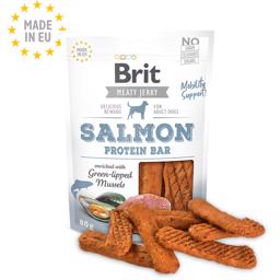 Brit Meaty Jerky Salmon Hundens Protein Bar Med Laks 80g